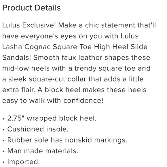 Brown/Nude Lulu’s sandals/heels - Picture 4 of 4